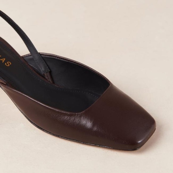 🍂NWT ALOHAS Pumps Lindy  Brown Leather Pumps - Picture 5 of 14